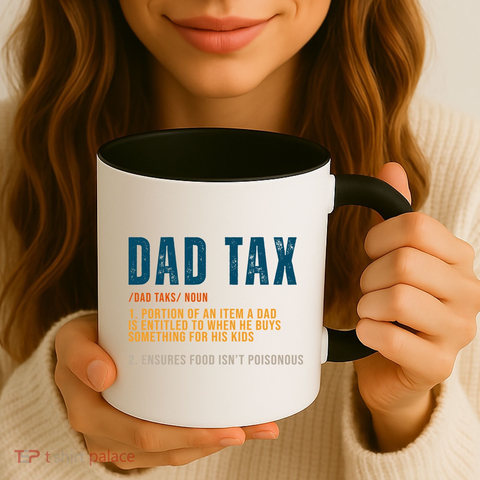 Dad Tax Definition Funny Fathers Day Coffee Mug