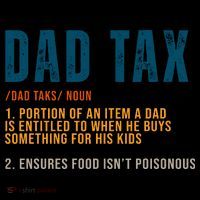 Dad Tax Definition Funny Fathers Day Coffee Mug thumb 5