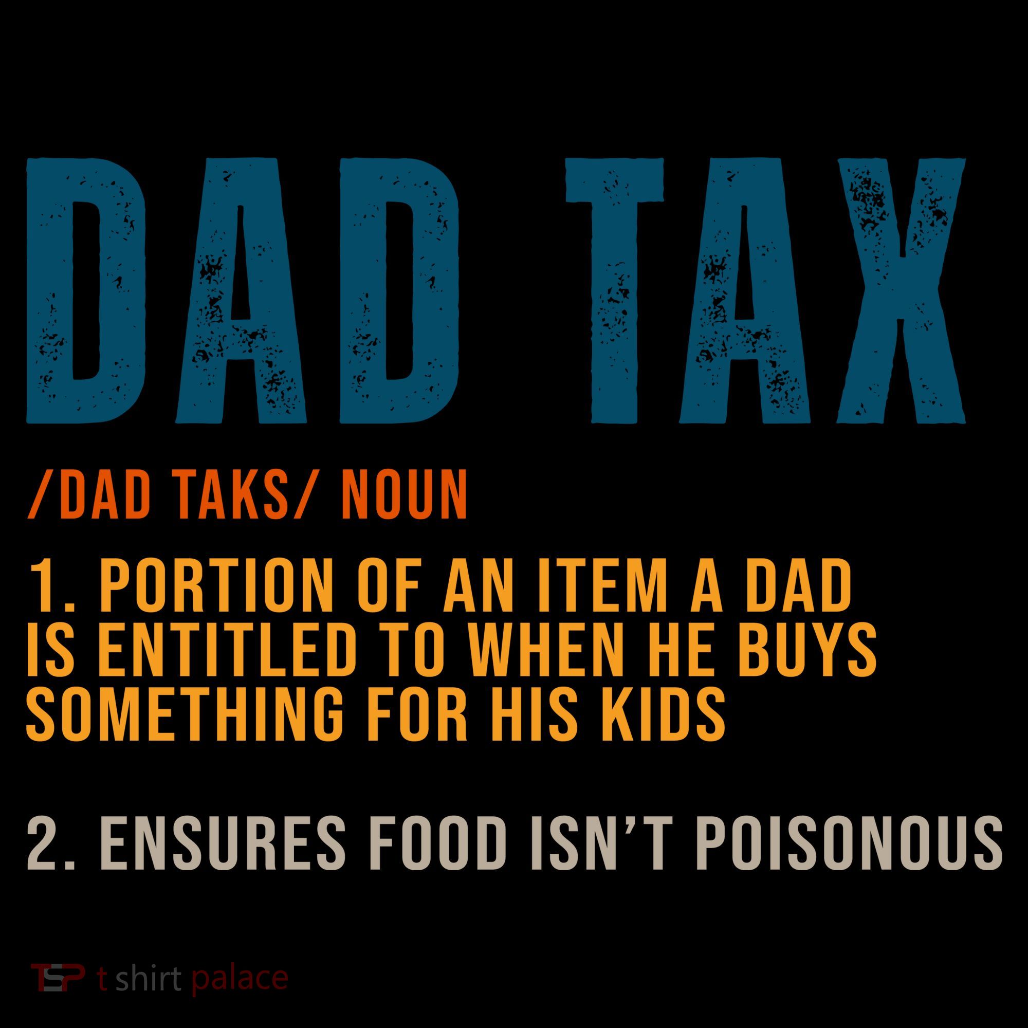 Dad Tax Definition Funny Fathers Day Coffee Mug