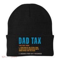 Dad Tax Definition Funny Fathers Day Beanie thumb 0