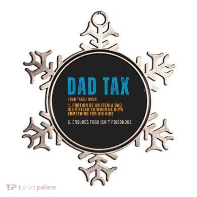 Dad Tax Definition Funny Fathers Day Ornament
