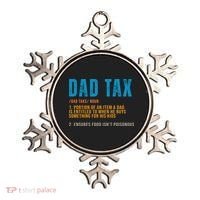 Dad Tax Definition Funny Fathers Day Ornament thumb 0