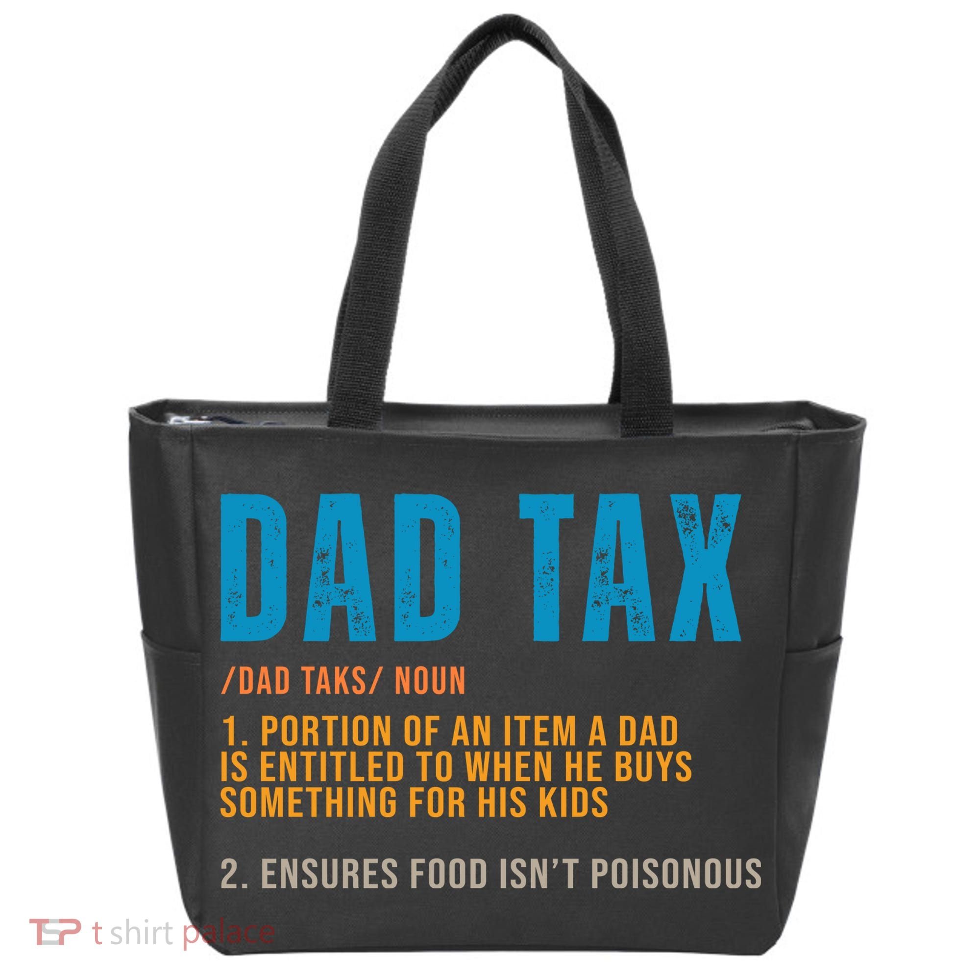 Dad Tax Definition Funny Fathers Day Tote Bag