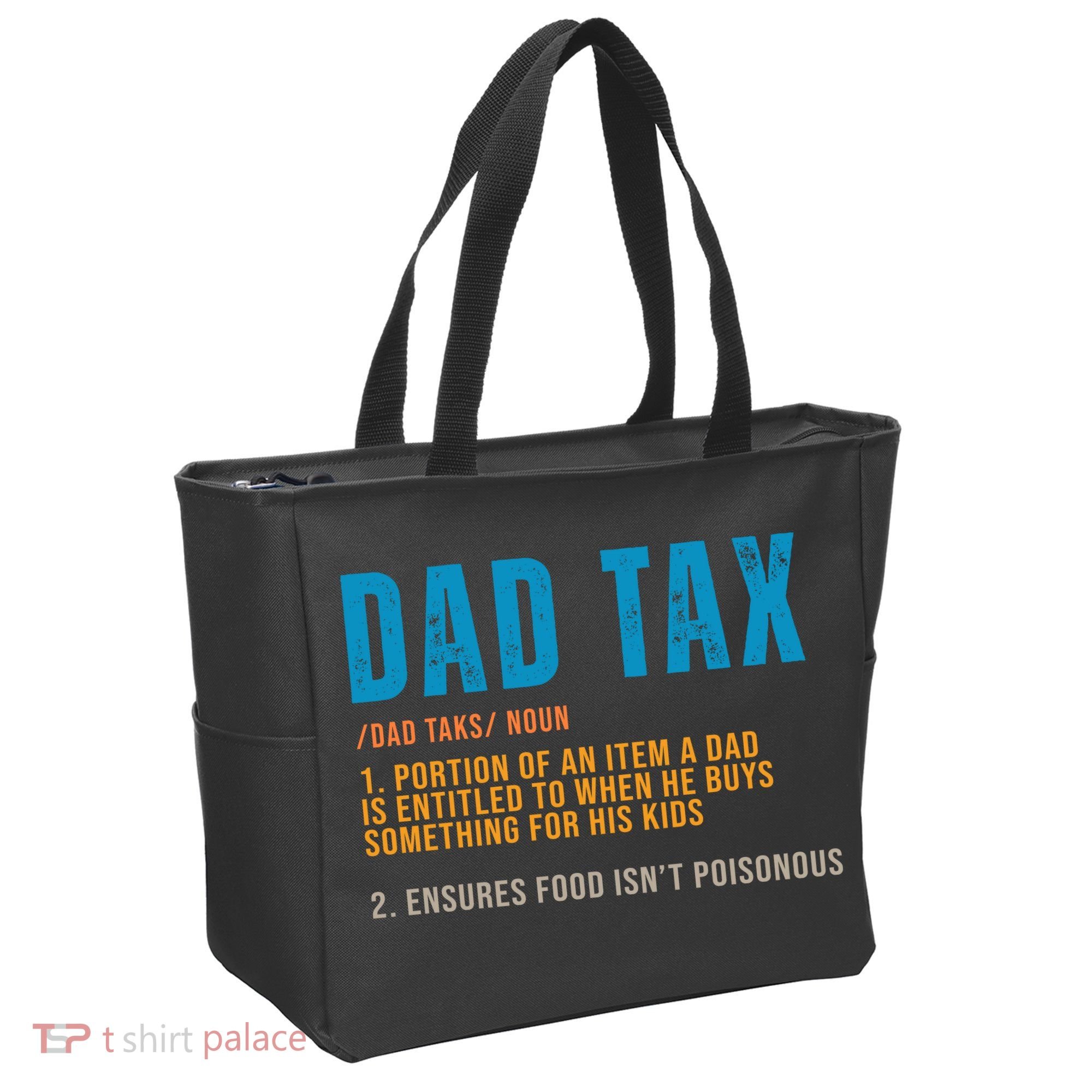 Dad Tax Definition Funny Fathers Day Tote Bag