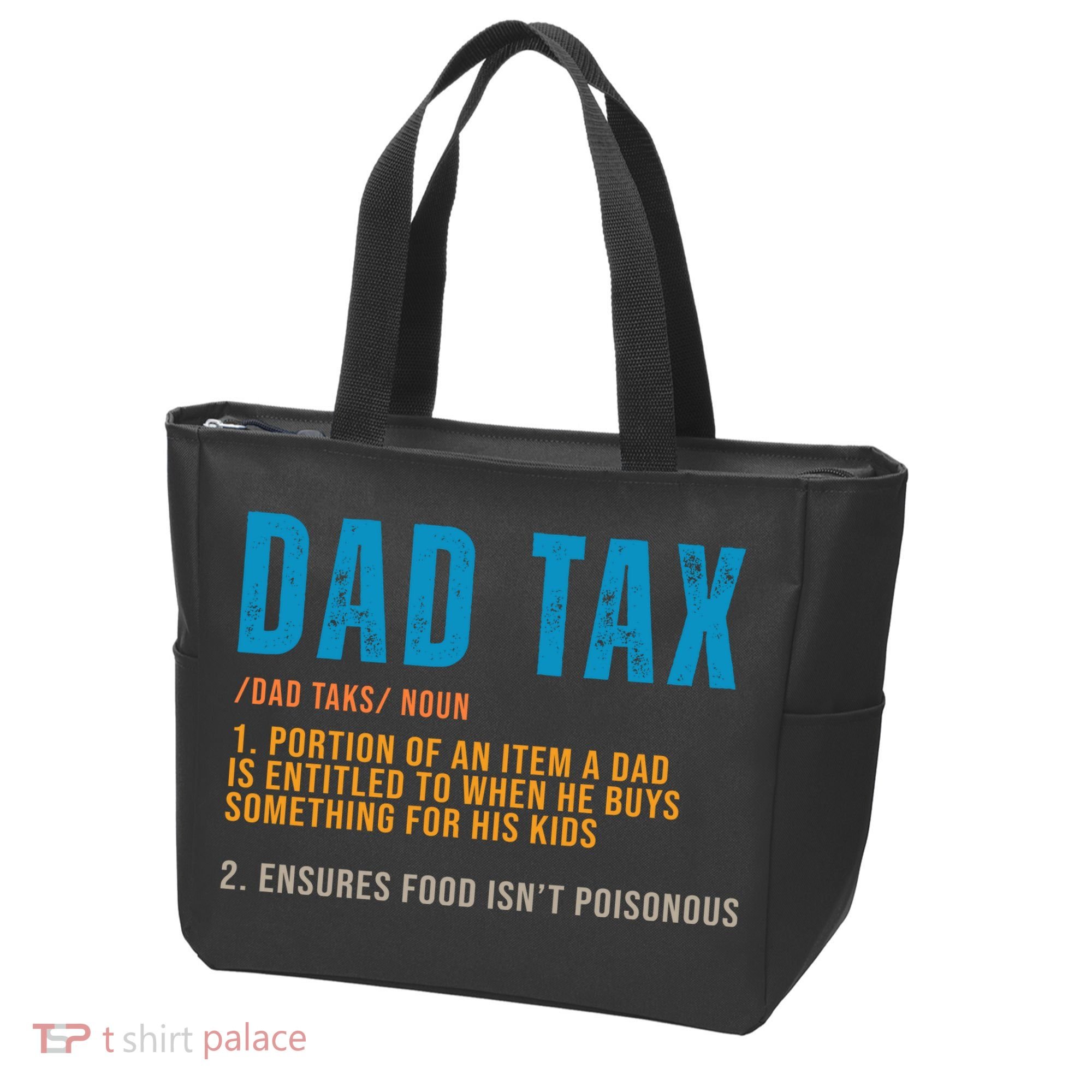 Dad Tax Definition Funny Fathers Day Tote Bag
