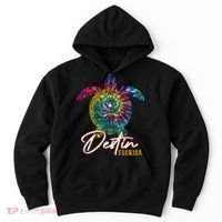 Destin Tie Dye Sea Turtle Florida Matching Family Vacation Hoodie thumb 0