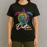 Destin Tie Dye Sea Turtle Florida Matching Family Vacation T-Shirt thumb 4
