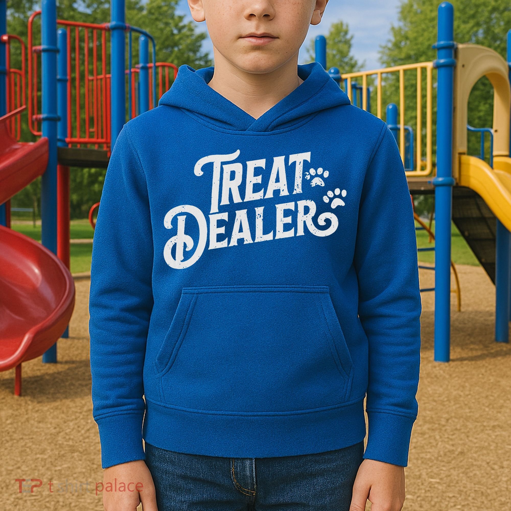Dog Treat Dealer Kids Hoodie