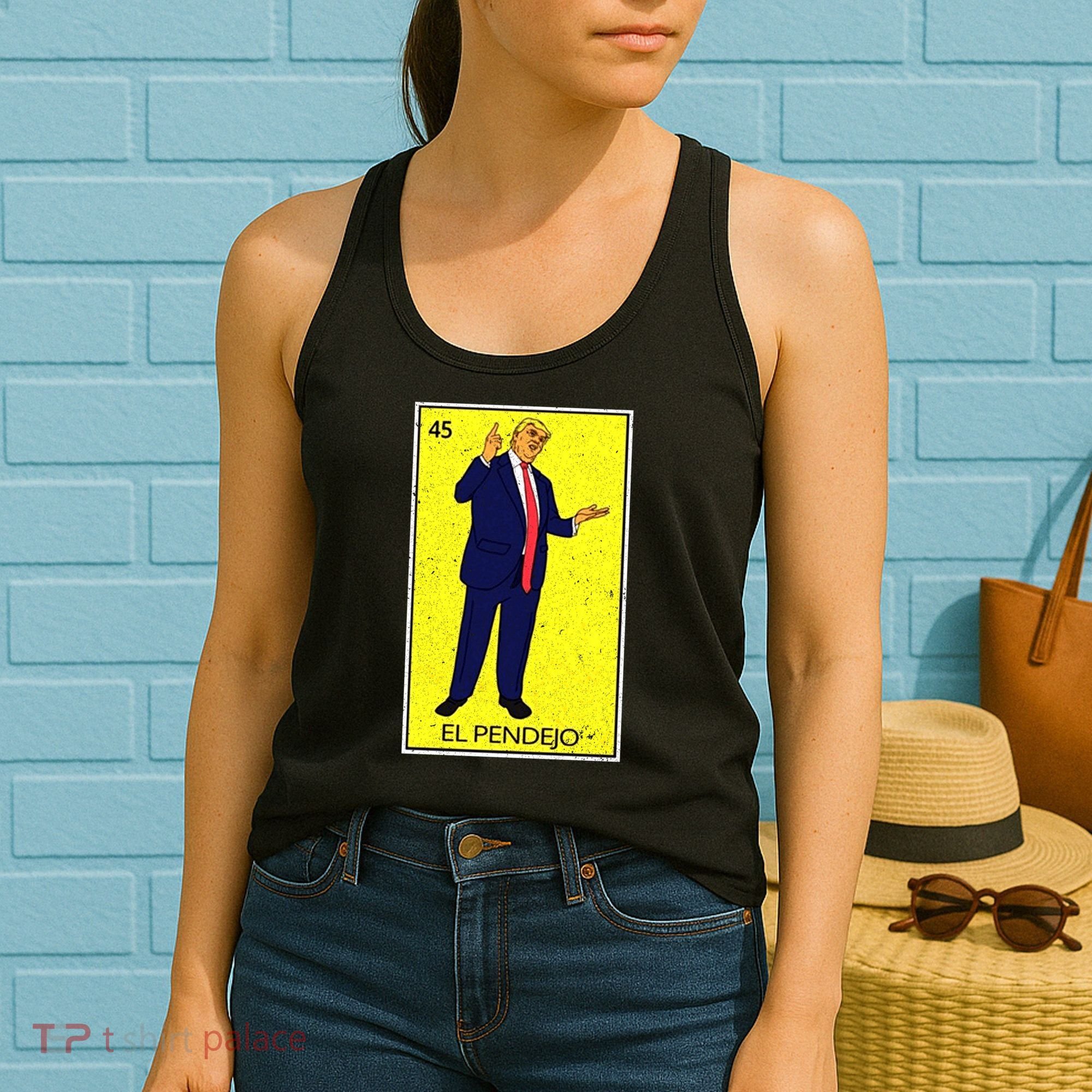 Donald Trump El Pendejo Women's Tank Top