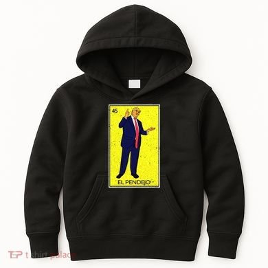 Donald Trump El Pendejo Kids Hoodie