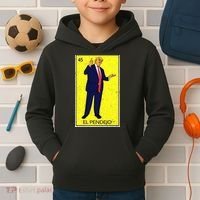 Donald Trump El Pendejo Kids Hoodie thumb 2