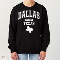 Dallas Texas Est 1841 Varsity Women's Sweatshirt thumb 0