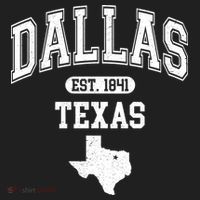 Dallas Texas Est 1841 Varsity Beanie thumb 2