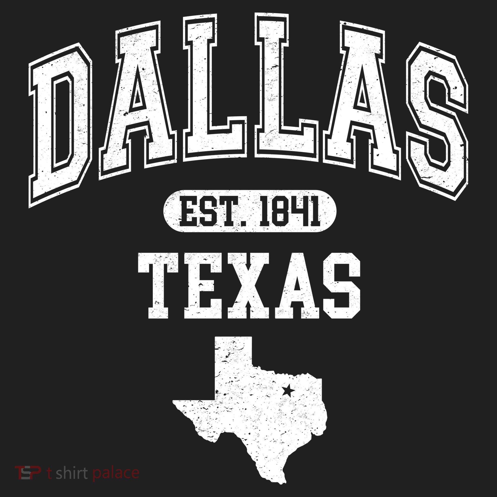 Dallas Texas Est 1841 Varsity Beanie