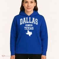 Dallas Texas Est 1841 Varsity Hoodie thumb 5