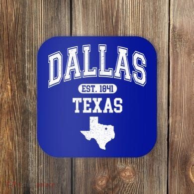 Dallas Texas Est 1841 Varsity Coaster