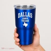 Dallas Texas Est 1841 Varsity Tumbler thumb 2