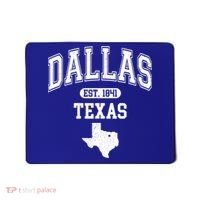 Dallas Texas Est 1841 Varsity Mousepad thumb 0