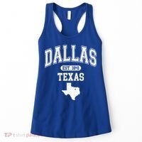 Dallas Texas Est 1841 Varsity Women's Tank Top thumb 0