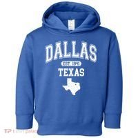 Dallas Texas Est 1841 Varsity Toddler Hoodie thumb 0