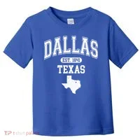 Dallas Texas Est 1841 Varsity Toddler T-Shirt thumb 0