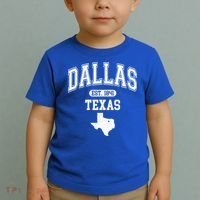 Dallas Texas Est 1841 Varsity Toddler T-Shirt thumb 2