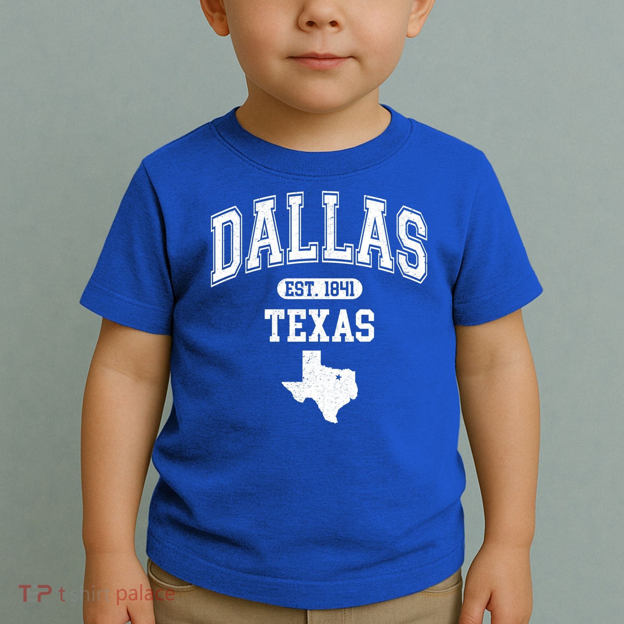 Dallas Texas Est 1841 Varsity Toddler T-Shirt
