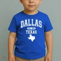 Dallas Texas Est 1841 Varsity Toddler T-Shirt thumb 2