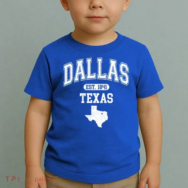 Dallas Texas Est 1841 Varsity Toddler T-Shirt