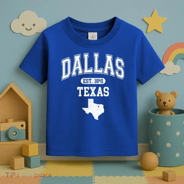 Dallas Texas Est 1841 Varsity Toddler T-Shirt