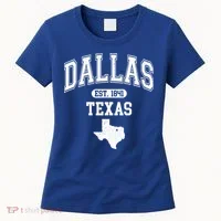 Dallas Texas Est 1841 Varsity Women's T-Shirt thumb 0