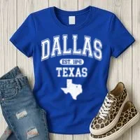 Dallas Texas Est 1841 Varsity Women's T-Shirt thumb 3
