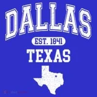 Dallas Texas Est 1841 Varsity Women's T-Shirt thumb 6