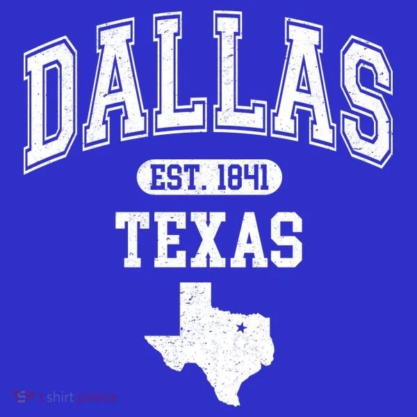 Dallas Texas Est 1841 Varsity Women's T-Shirt