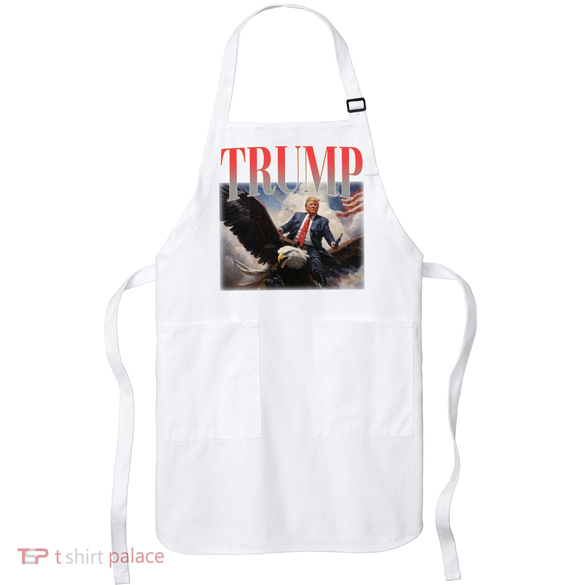 Donald Trump Eagle Usa Maga Apron