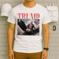 Donald Trump Eagle Usa Maga T-Shirt thumb 6