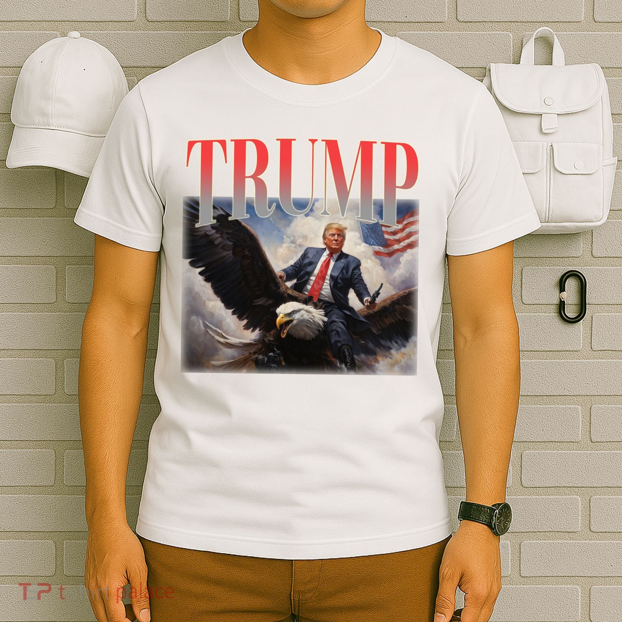 Donald Trump Eagle Usa Maga T-Shirt