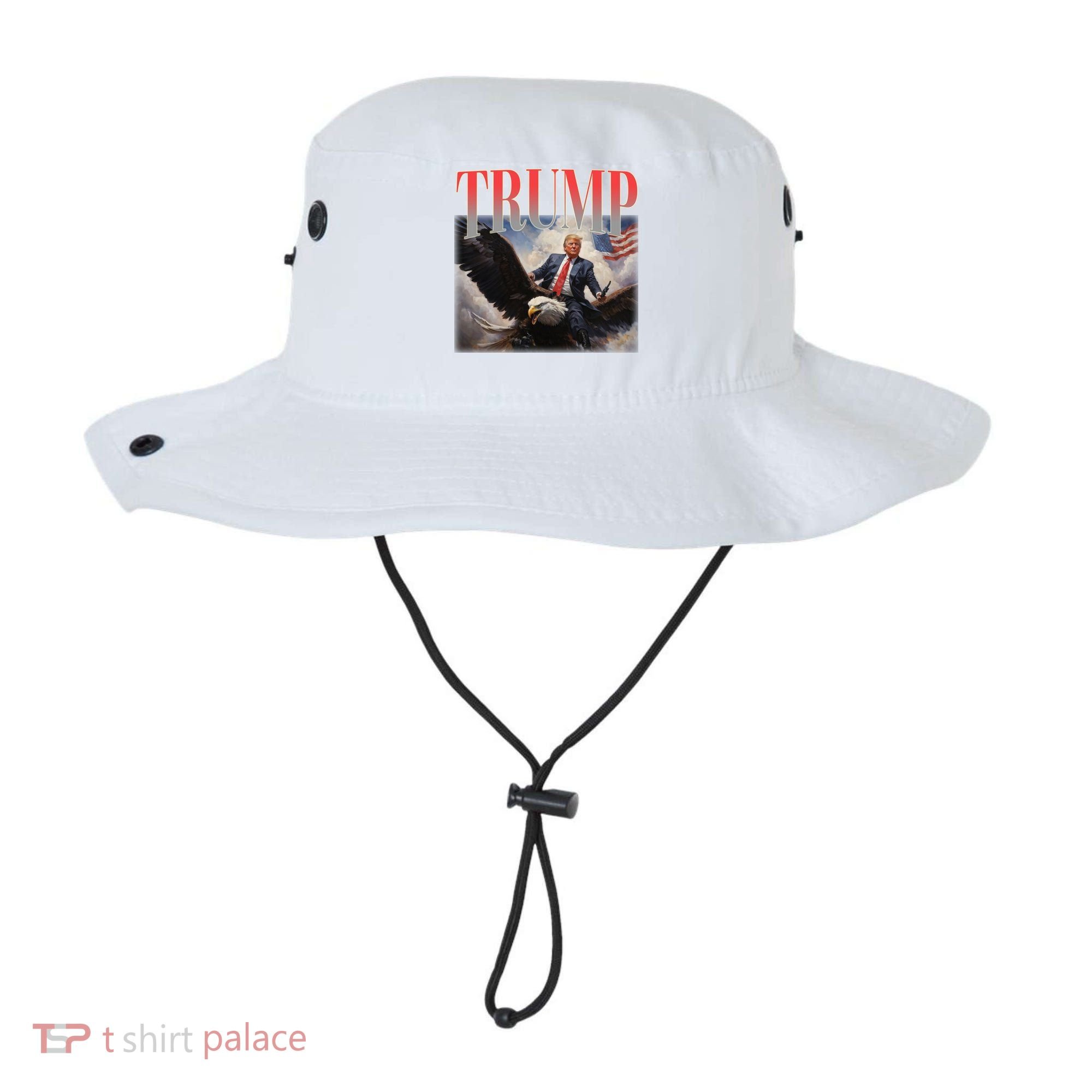 Donald Trump Eagle Usa Maga Bucket Hat