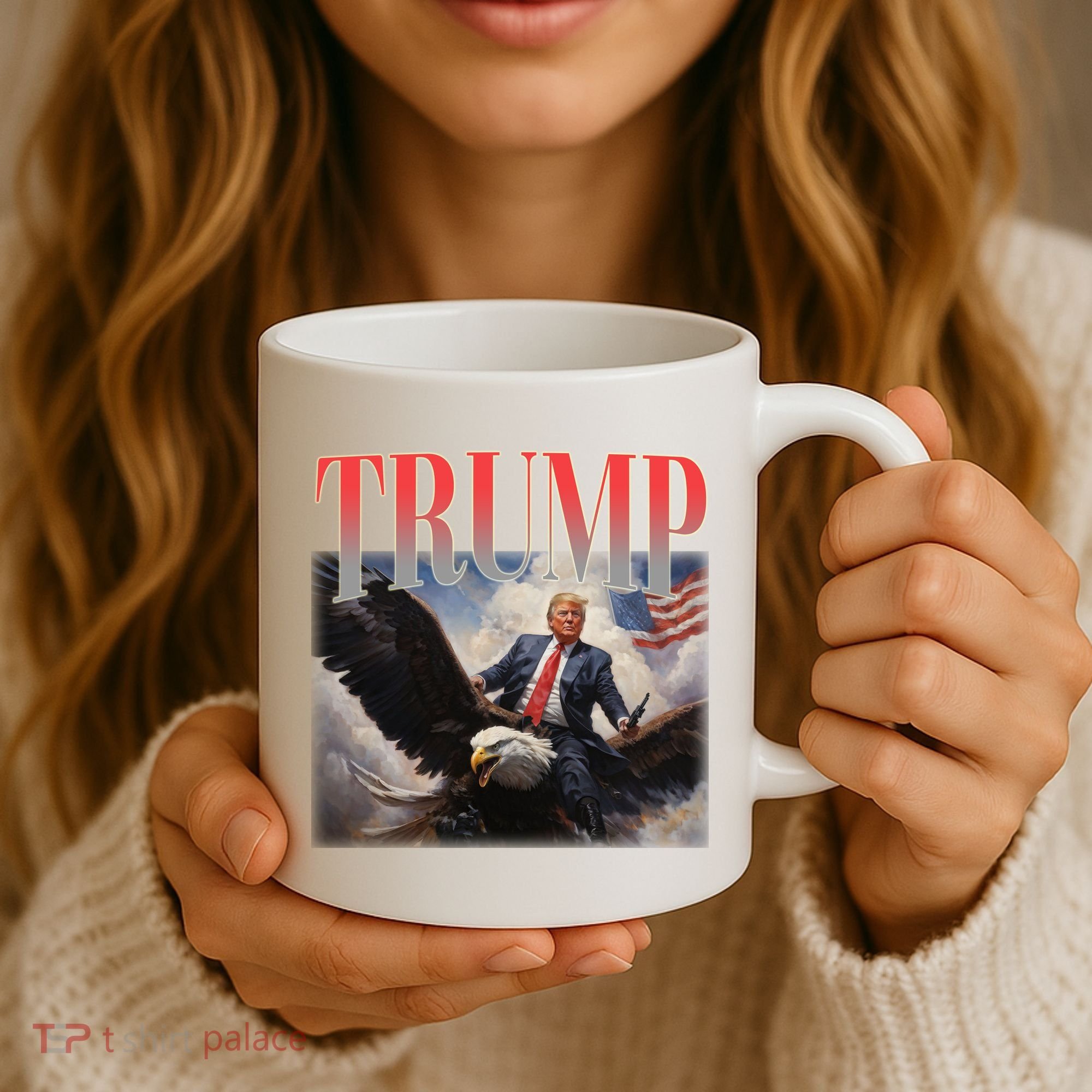 Donald Trump Eagle Usa Maga Coffee Mug
