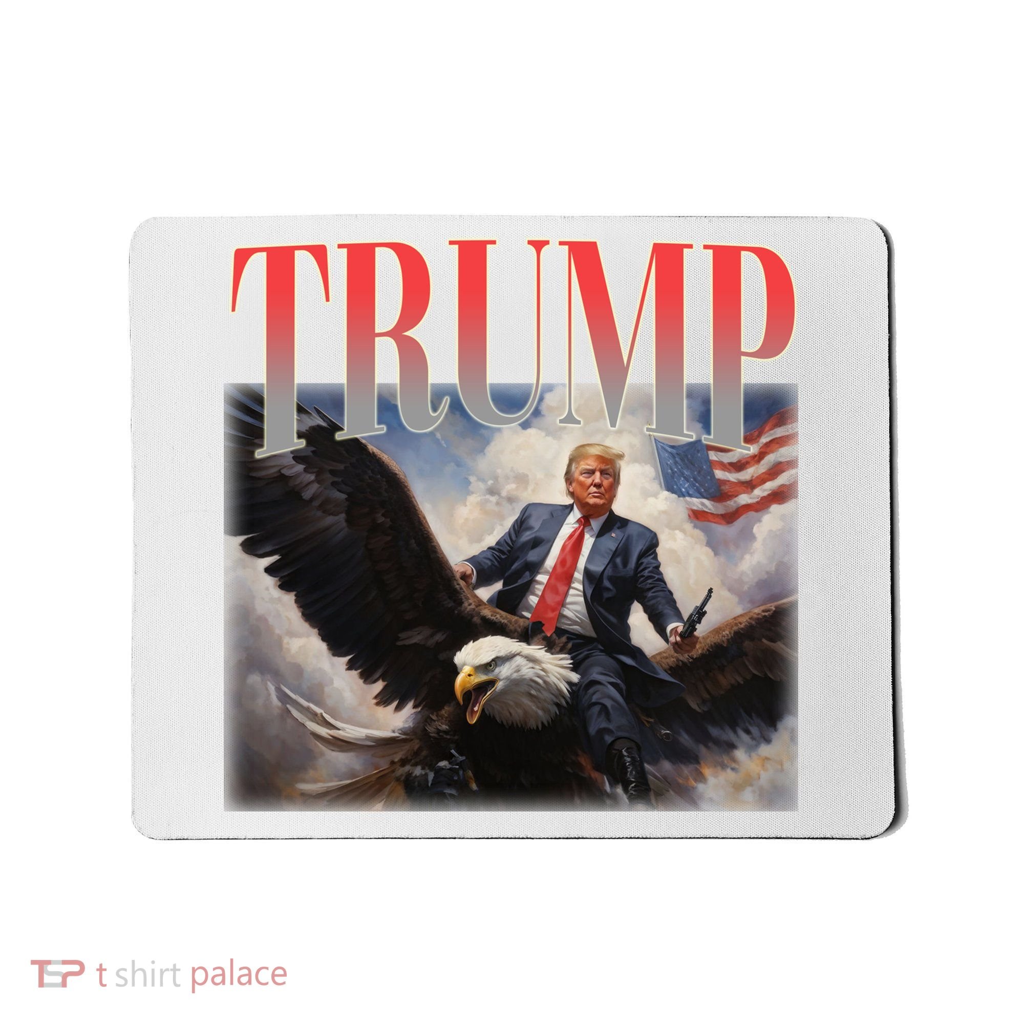Donald Trump Eagle Usa Maga Mousepad