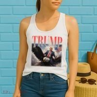 Donald Trump Eagle Usa Maga Women's Tank Top thumb 2