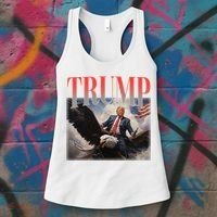 Donald Trump Eagle Usa Maga Women's Tank Top thumb 3