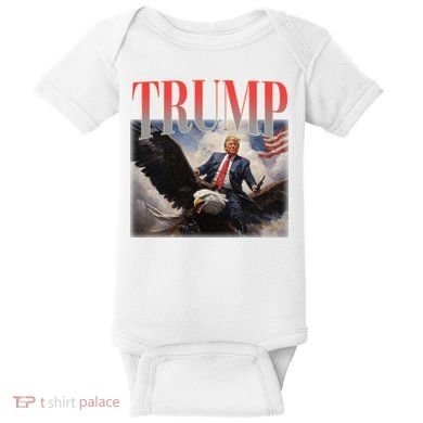 Donald Trump Eagle Usa Maga Baby Bodysuit