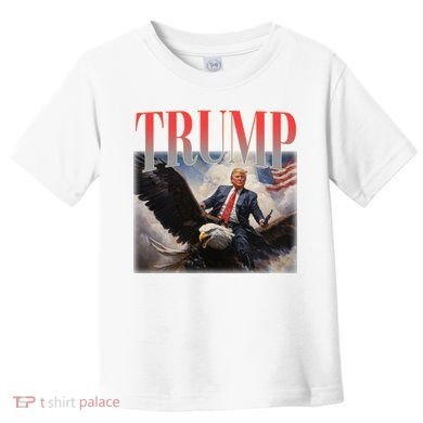 Donald Trump Eagle Usa Maga Toddler T-Shirt