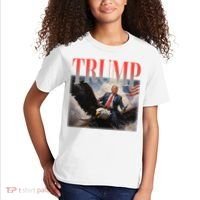 Donald Trump Eagle Usa Maga Kids T-Shirt thumb 2