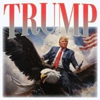 Donald Trump Eagle Usa Maga Kids T-Shirt thumb 4