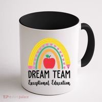 Dream Team Exceptional Education Gift For Teacher Coffee Mug thumb 1