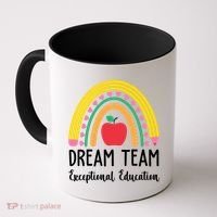 Dream Team Exceptional Education Gift For Teacher Coffee Mug thumb 0