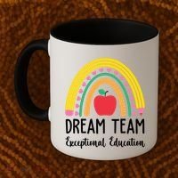 Dream Team Exceptional Education Gift For Teacher Coffee Mug thumb 2