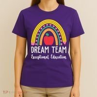 Dream Team Exceptional Education Gift For Teacher T-Shirt thumb 4